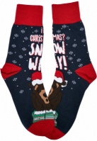 Sosete casual Christmas Bear 3-Pack copii Urban Classics