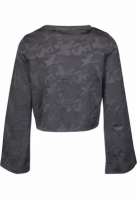 Short Jacquard Camo L/S dama Urban Classics