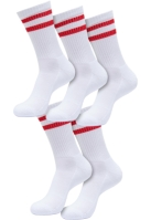 Sosete casual Double Stripe 5-Pack Urban Classics