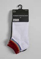 Sosete casual Rainbow No Show 4-Pack Urban Classics