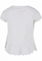 Tricou Girls Organic Volant Urban Classics