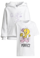 Camasa urban Hanorac gluga T- 2 Pack - Tweety Lola Bunny Mister Tee