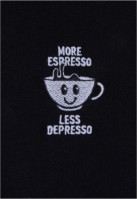 Tricou More Espresso Less Depresso EMB Mister Tee