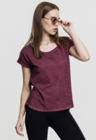 Tricou Long Back Shaped Spray Dye dama Urban Classics