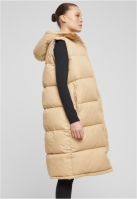 Vesta casual Long Hooded Puffer dama Urban Classics