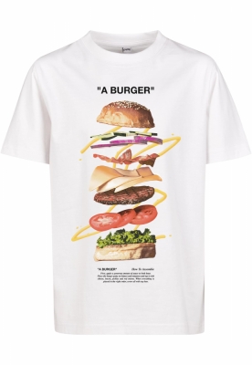 Tricou A Burger copii Mister Tee