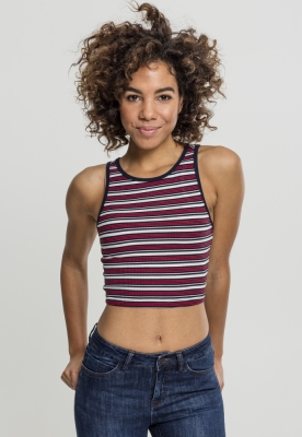 Top Rib Stripe scurt dama Urban Classics