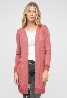 Pulover cardigan Longform Viskose mit 2 seitl. Taschen