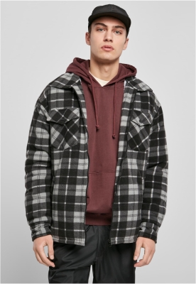 Camasa urban Geaca Plaid Teddy Lined Urban Classics