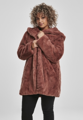 Hooded Teddy Coat dama Urban Classics