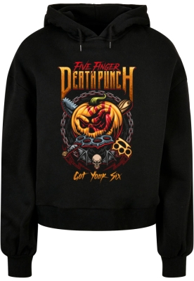 Hanorac gluga Five Finger Death Punch - Got Your Six Oversized dama Merchcode