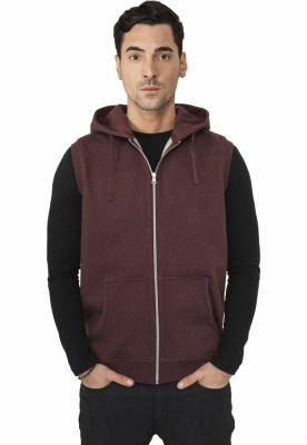 Melange Sleeveless Ziphoody Urban Classics