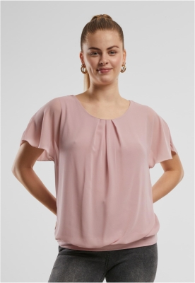 Top Cloud5ive Damen Chiffon 2-lagig mit Fledermausrmeln