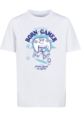 Tricou Natural Born Gamer Vintage copii Mister Tee