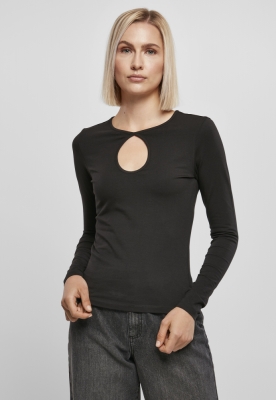 Organic Keyhole Longsleeve dama Urban Classics