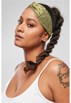 Bandana casual Print Headband 2-Pack Urban Classics