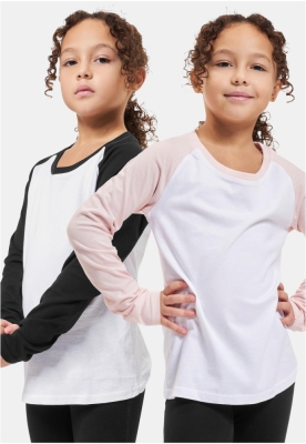 Girls Contrast Raglan Longsleeve 2-Pack Urban Classics