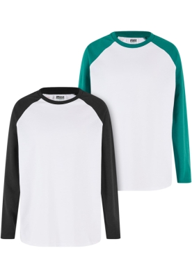 Boys Organic Oversized Raglan Longsleeve 2-Pack Urban Classics