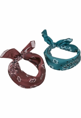 Bandana casual Satin 2-Pack Urban Classics