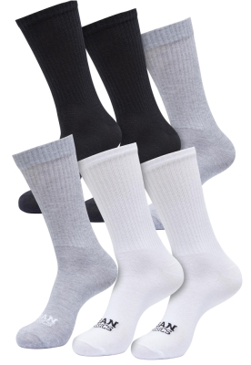 Sosete casual Simple Flat Knit 6-Pack Urban Classics