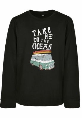 Take Me To The Ocean Longsleeve copii Mister Tee