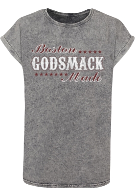 Camasa urban Godsmack - Boston Made Acid Washed T- dama Merchcode