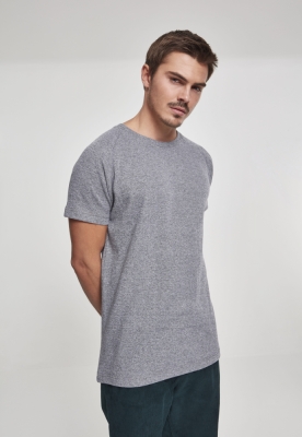 Tricou Melange Rib Urban Classics