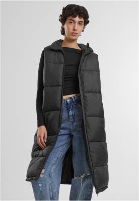 Vesta casual Long Hooded Puffer dama Urban Classics