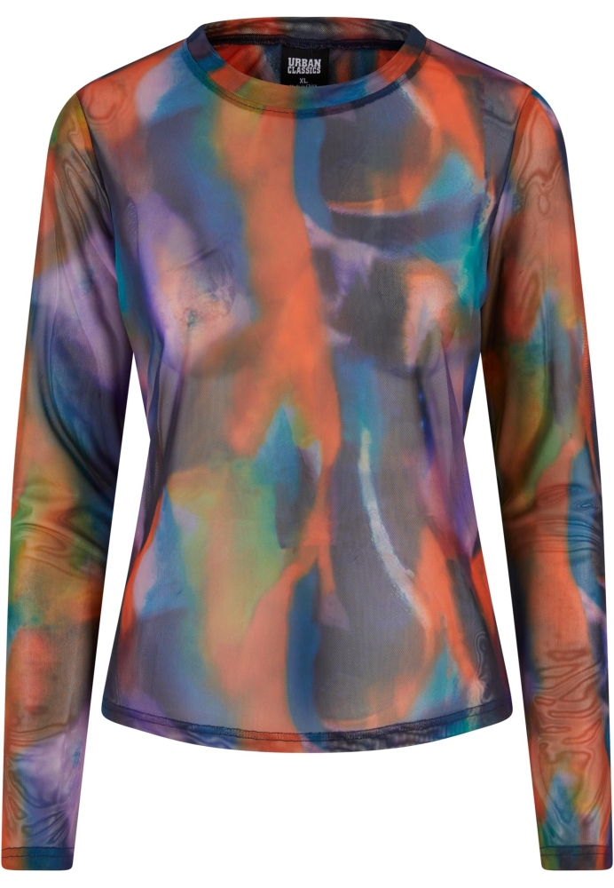 AOP plasa Longsleeve dama Urban Classics