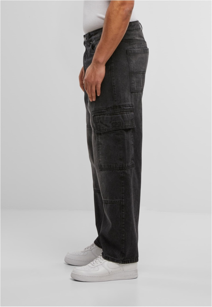 Tapered Heavy Ounce Baggy Cargo Jeans Urban Classics