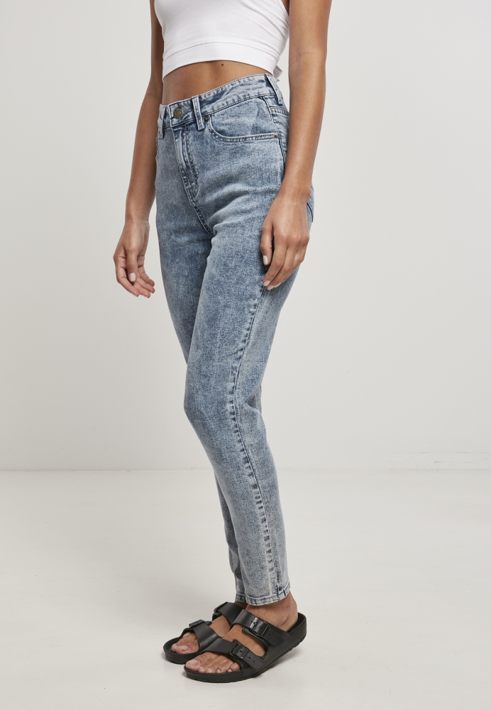 talie inalta Skinny Jeans dama Urban Classics