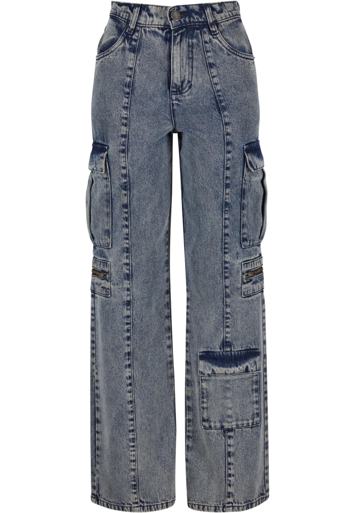 Pantaloni Loose Utility Denim dama Urban Classics