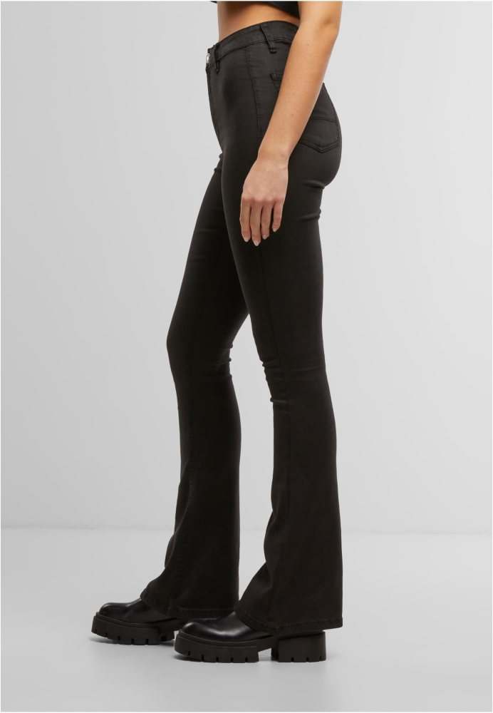 Pantaloni Super Stretch Bootcut Denim dama Urban Classics