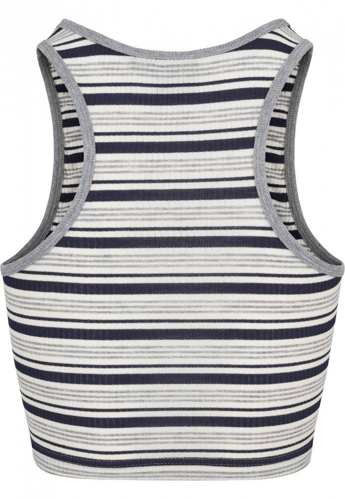 Top Rib Stripe scurt dama Urban Classics