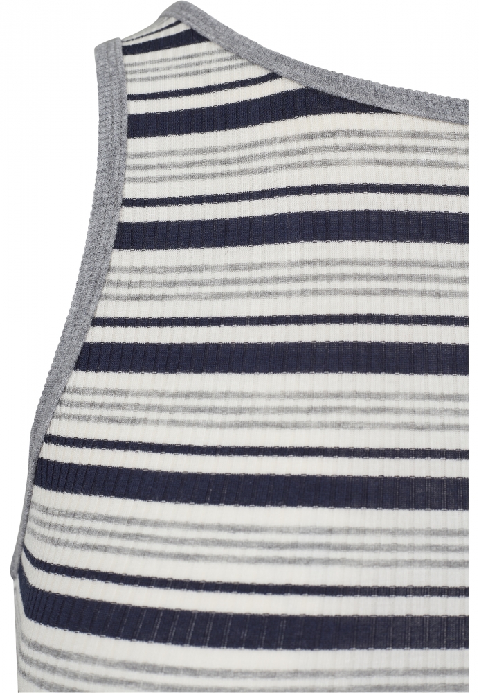 Top Rib Stripe scurt dama Urban Classics