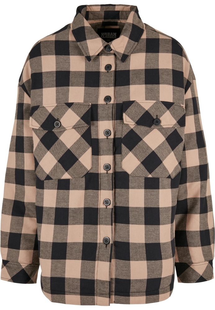 Flanell Padded Overshirt dama Urban Classics