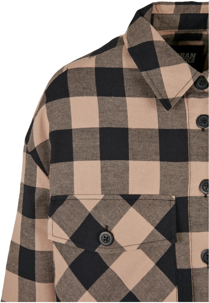 Flanell Padded Overshirt dama Urban Classics