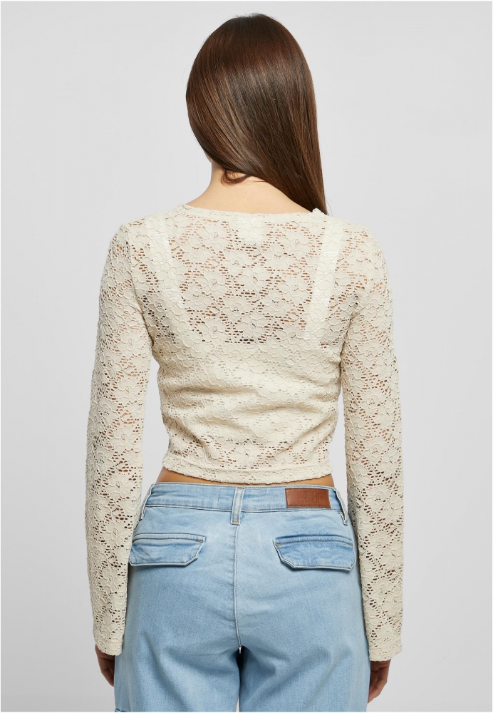 scurt Lace Longsleeve dama Urban Classics