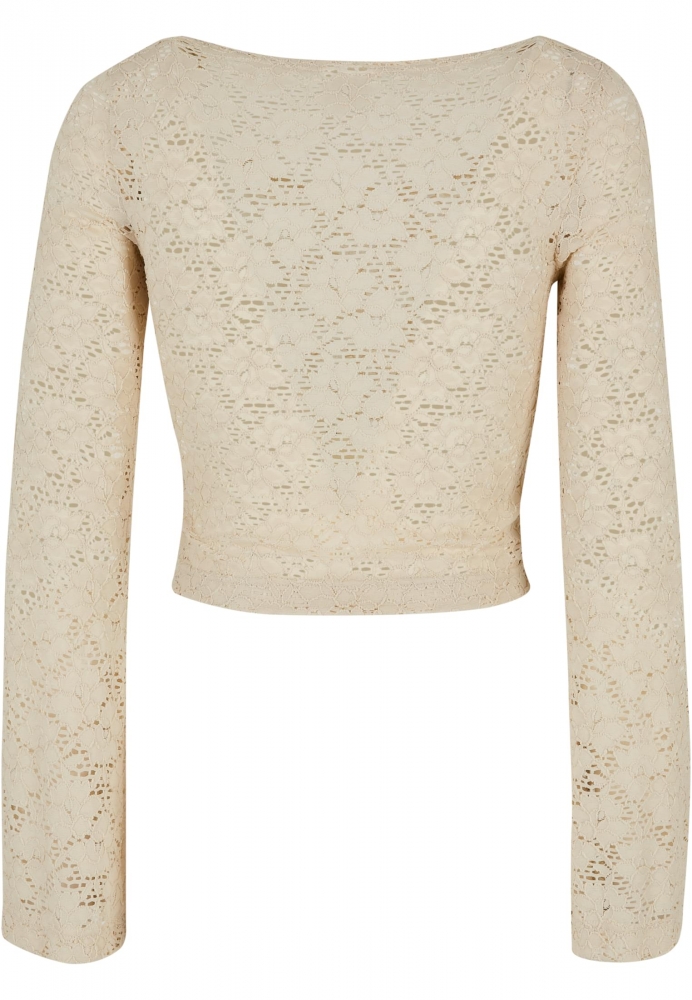 scurt Lace Longsleeve dama Urban Classics