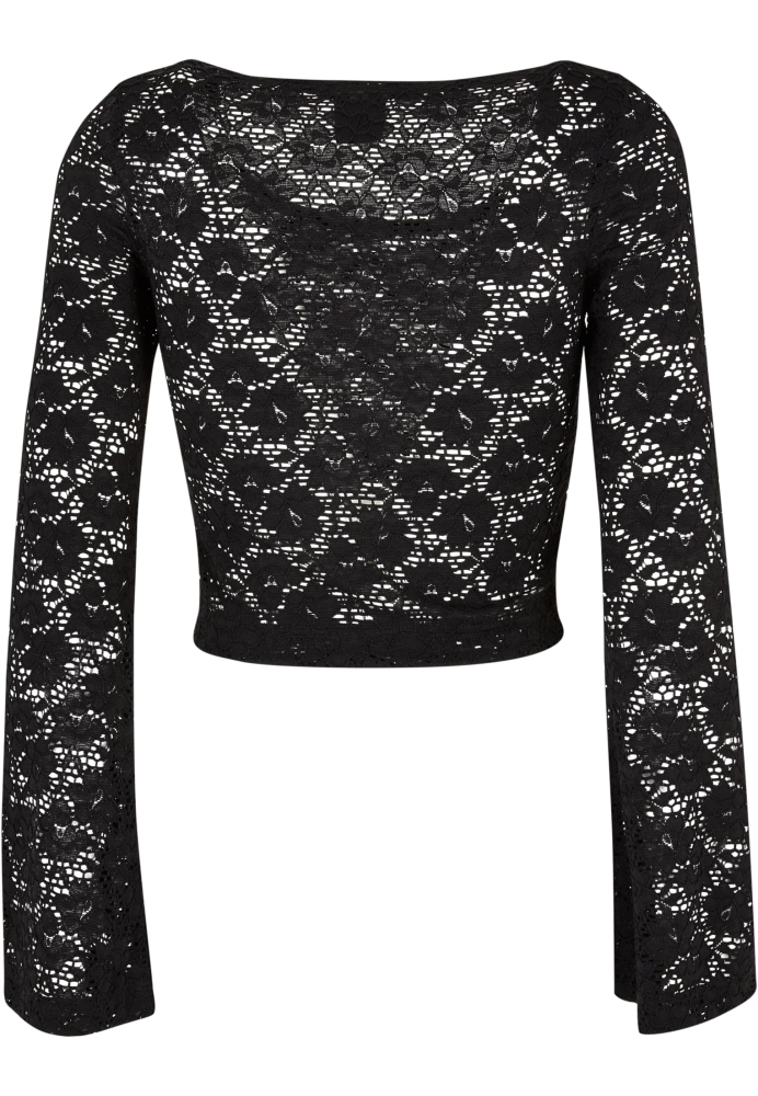 scurt Lace Longsleeve dama Urban Classics