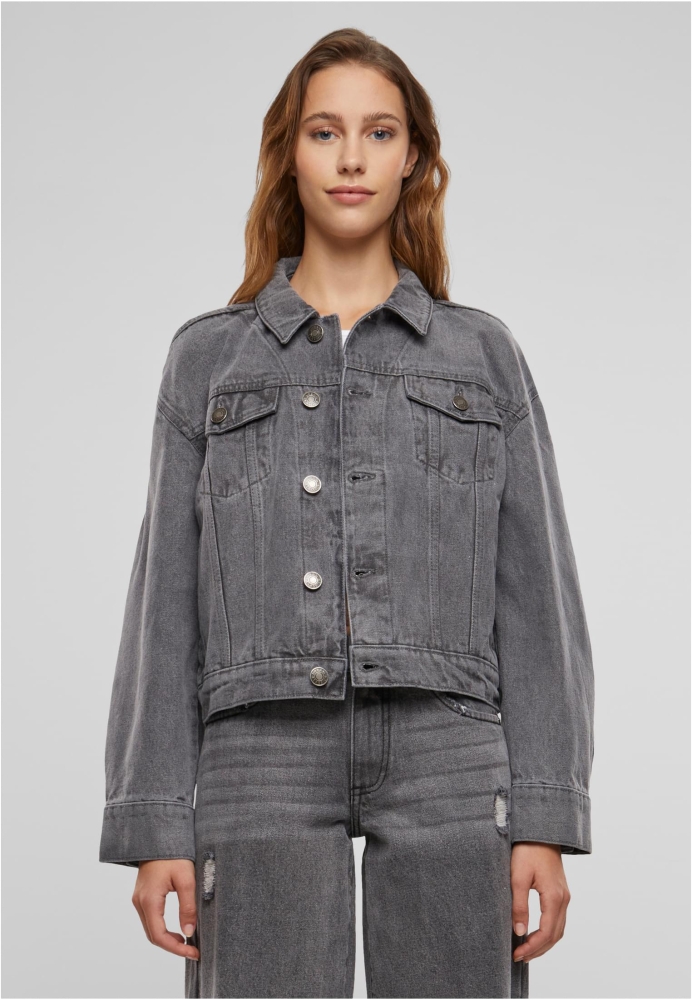 Geaca 80s Oversized Denim dama Urban Classics