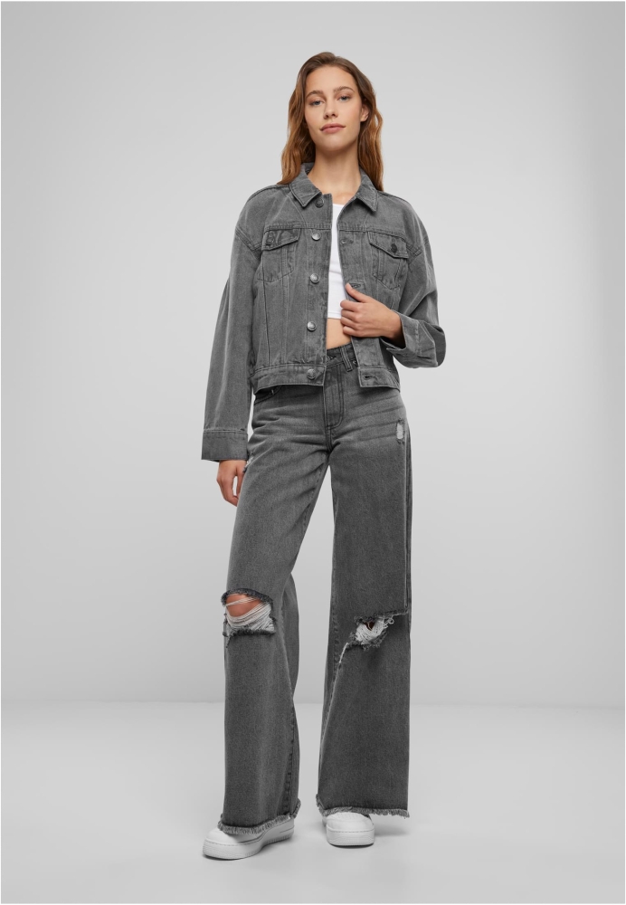 Geaca 80s Oversized Denim dama Urban Classics