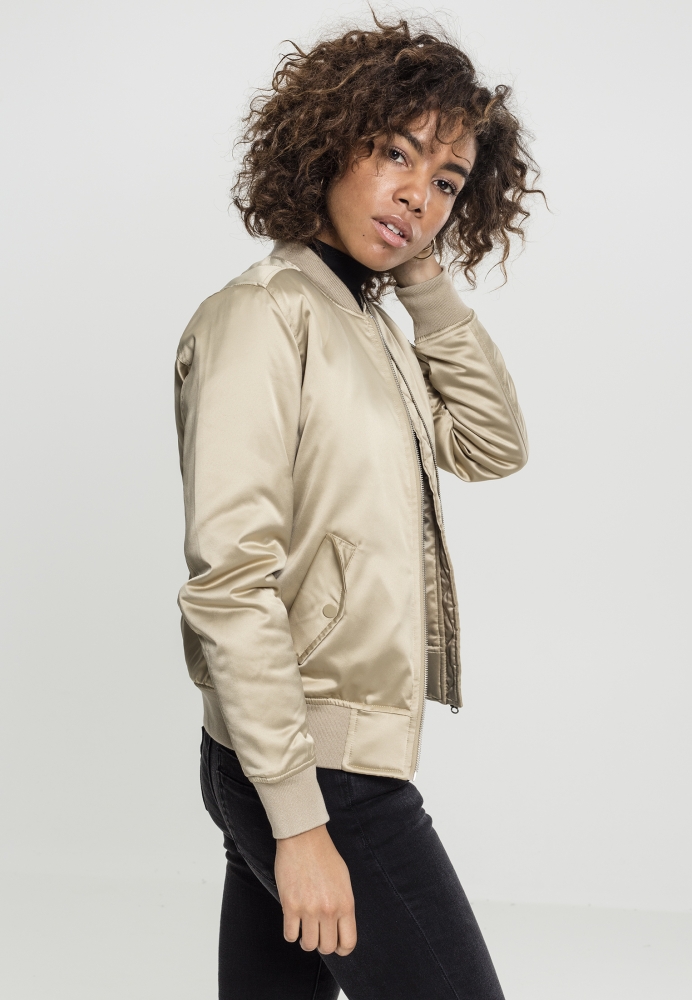 Geaca Satin Bomber dama Urban Classics