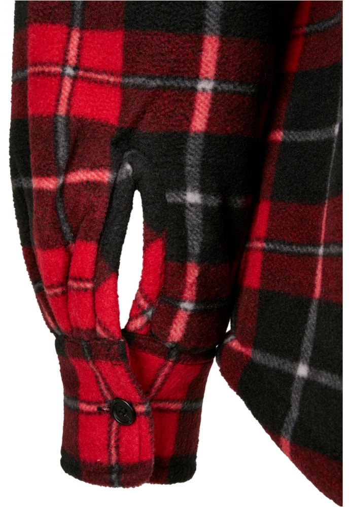 Camasa urban Geaca Plaid Teddy Lined Urban Classics