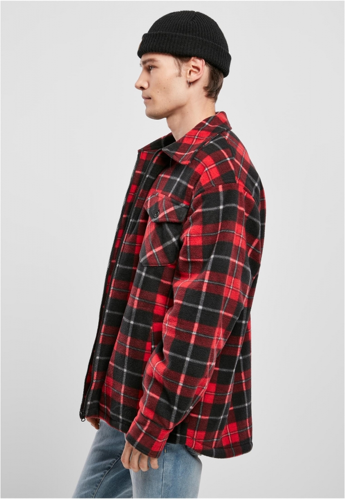 Camasa urban Geaca Plaid Teddy Lined Urban Classics