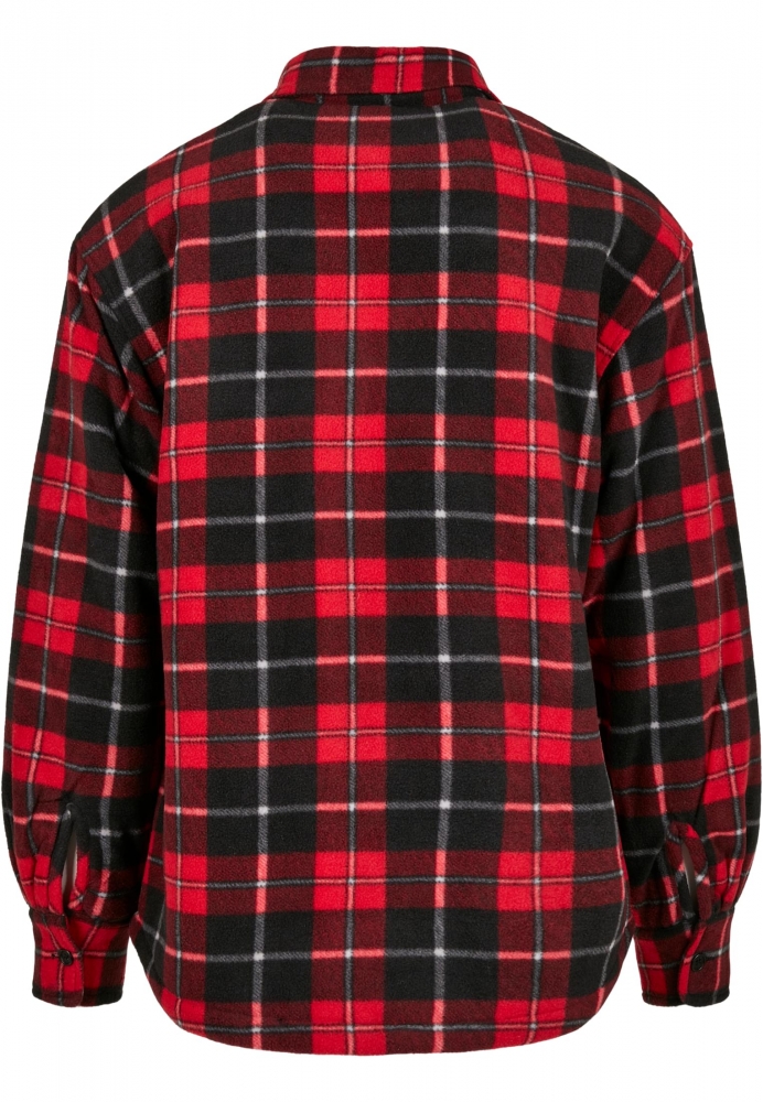 Camasa urban Geaca Plaid Teddy Lined Urban Classics