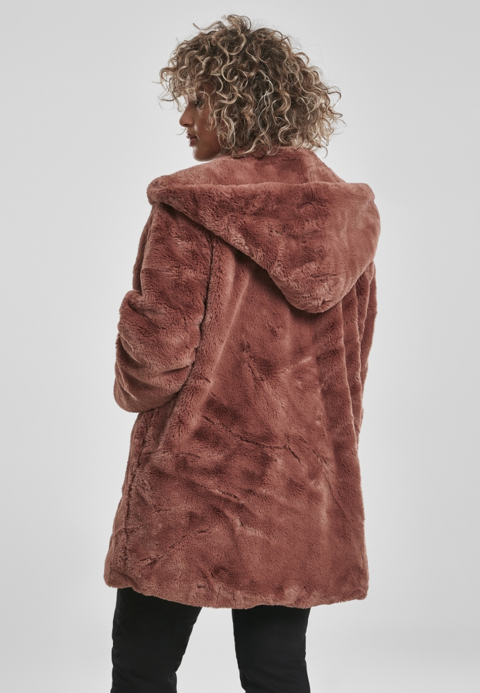 Hooded Teddy Coat dama Urban Classics