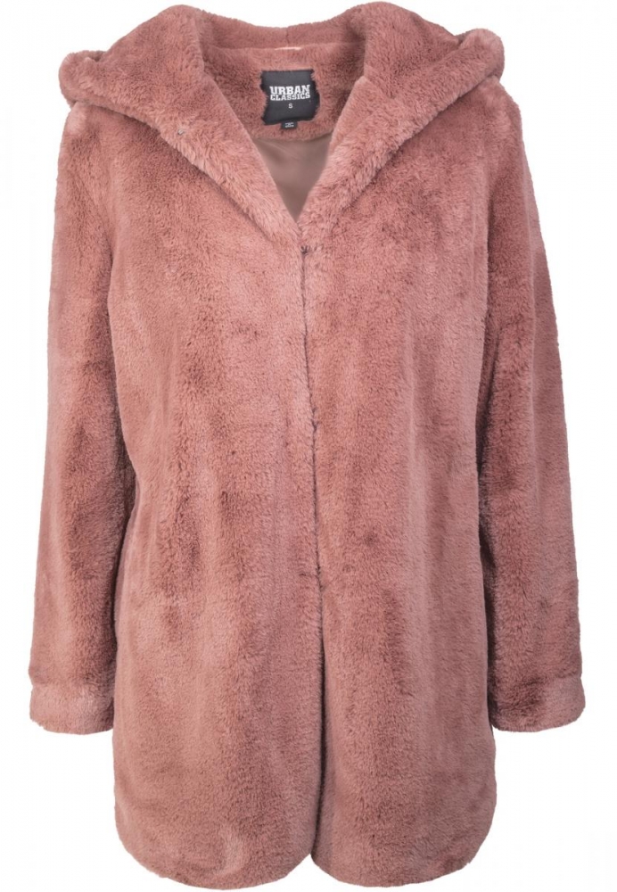 Hooded Teddy Coat dama Urban Classics