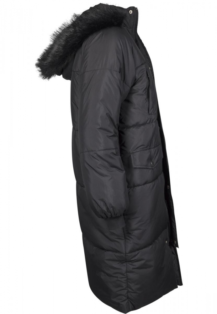 Oversize Faux Fur Puffer Coat dama Urban Classics