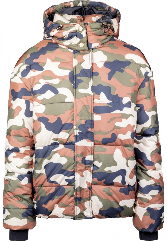 Geaca Boyfriend Camo Puffer dama Urban Classics